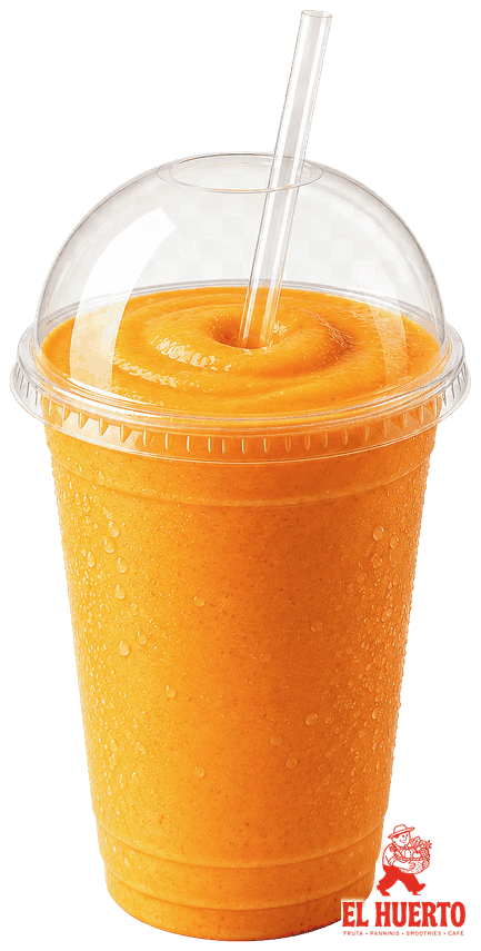 Smoothie naranja Pal’ Crudo de zanahoria y manzana