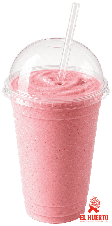 Smoothie Pal’ Fresa de fresa y plátano