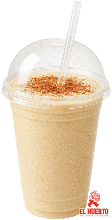 Smoothie Pal’ Mamado de plátano y crema de almendra